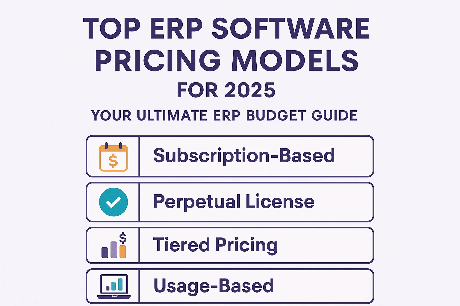 Top ERP Software Pricing Models for 2025: Your Ultimate ERP Budget Guide Hero Image